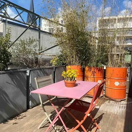 Rare ! Loft Atypique Centre-ville Parking Jardin *